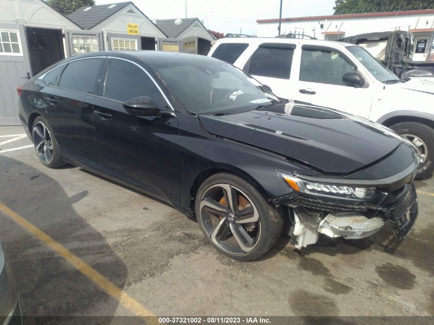 2020 HONDA ACCORD SEDAN SPORT - 1HGCV1F36LA104871