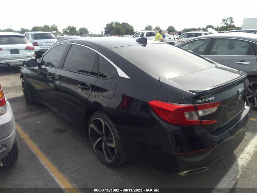 2020 HONDA ACCORD SEDAN SPORT - 1HGCV1F36LA104871
