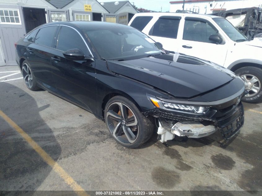 2020 HONDA ACCORD SEDAN SPORT - 1HGCV1F36LA104871