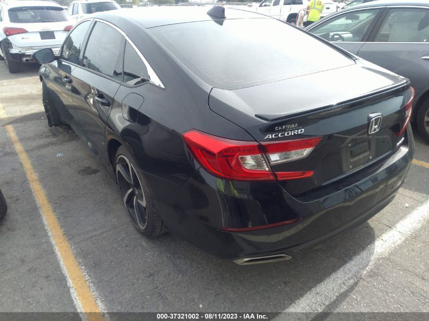 2020 HONDA ACCORD SEDAN SPORT - 1HGCV1F36LA104871