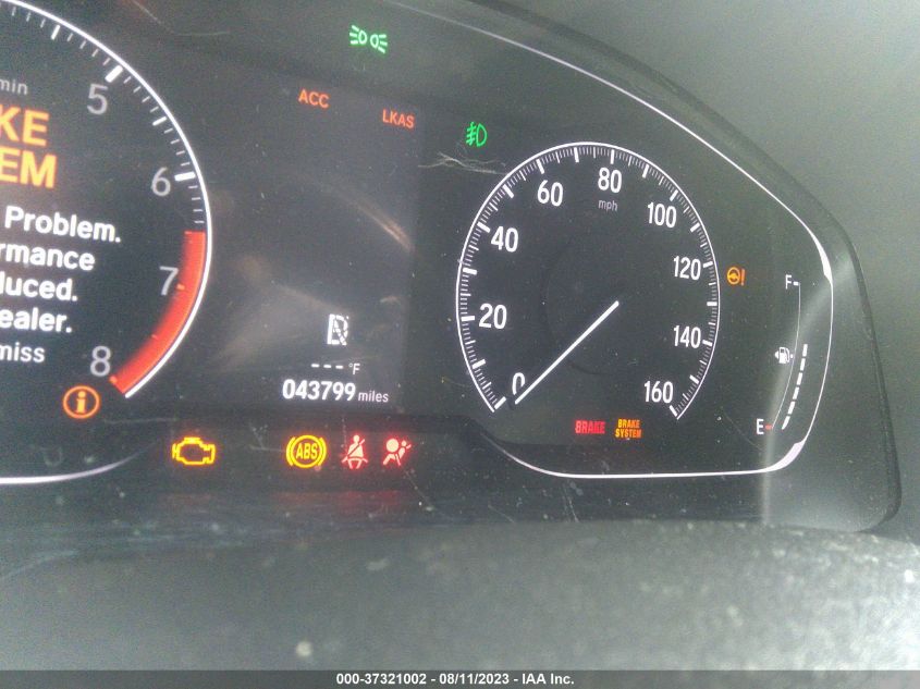 2020 HONDA ACCORD SEDAN SPORT - 1HGCV1F36LA104871