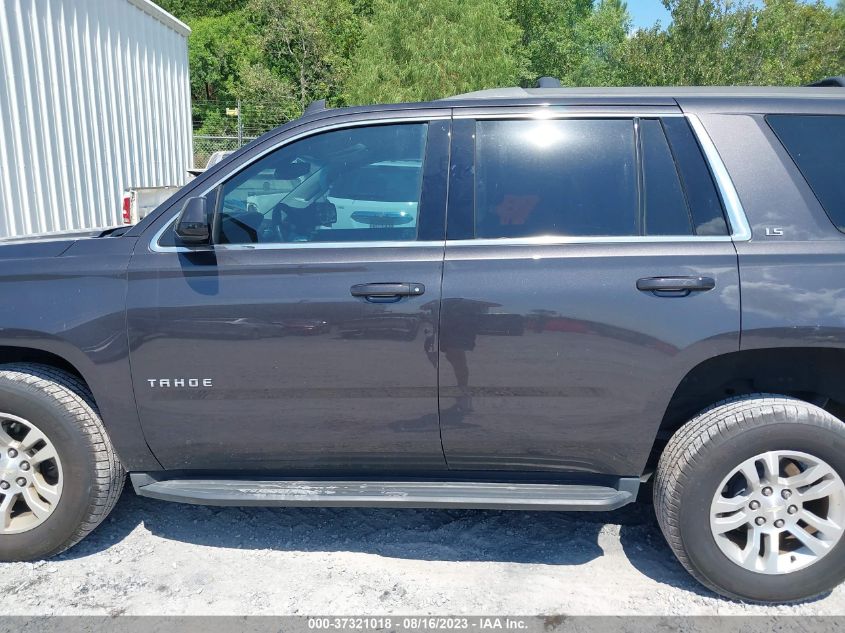2016 CHEVROLET TAHOE C1500  LS - 1GNSCAKCXGR375291