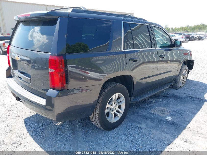 2016 CHEVROLET TAHOE C1500  LS - 1GNSCAKCXGR375291