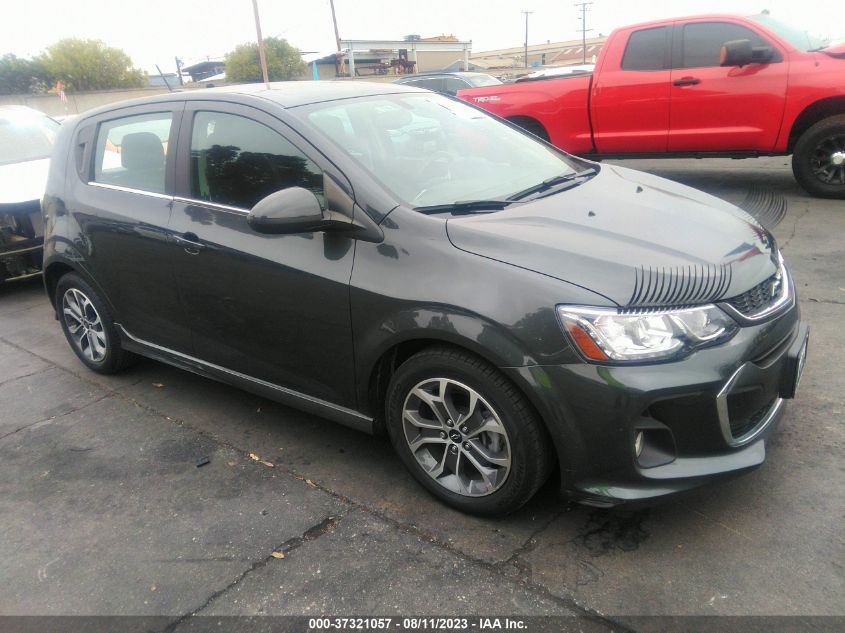 2019 CHEVROLET SONIC LT - 1G1JD6SB0K4140354