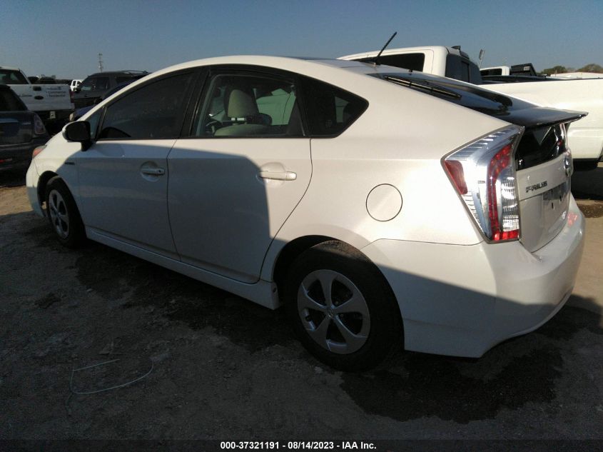 2014 TOYOTA PRIUS - JTDKN3DU5E0383577