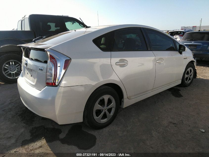2014 TOYOTA PRIUS - JTDKN3DU5E0383577