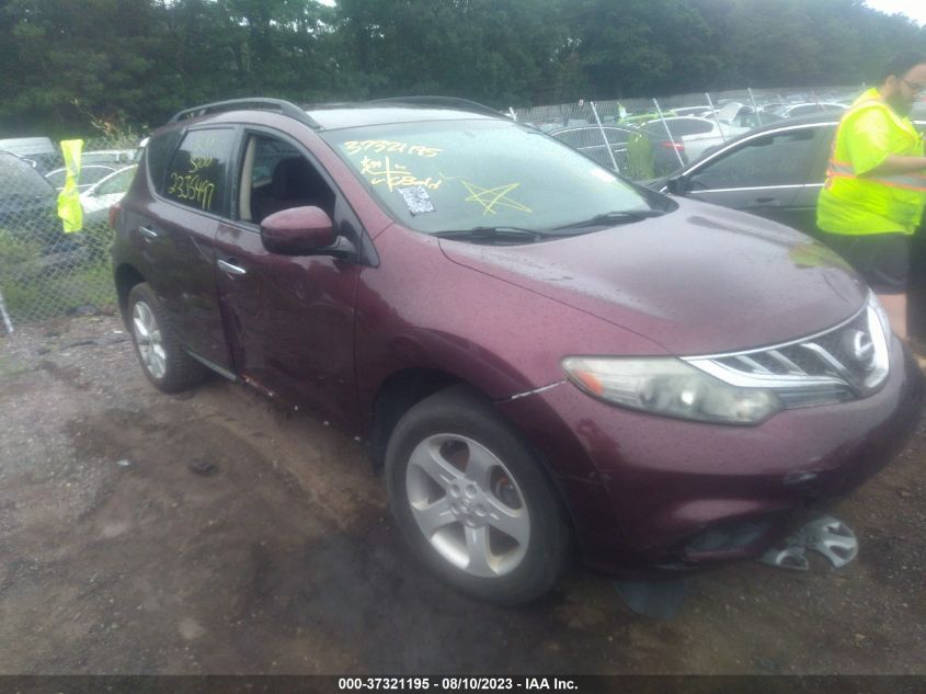 2013 NISSAN MURANO SV - JN8AZ1MW3DW308009