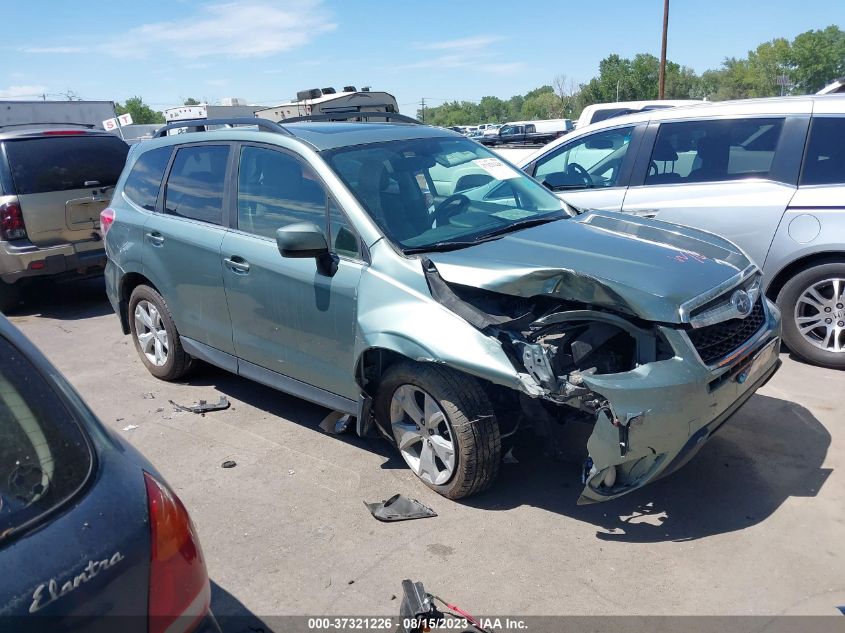 2016 SUBARU FORESTER 2.5I LIMITED - JF2SJAHCXGH441870
