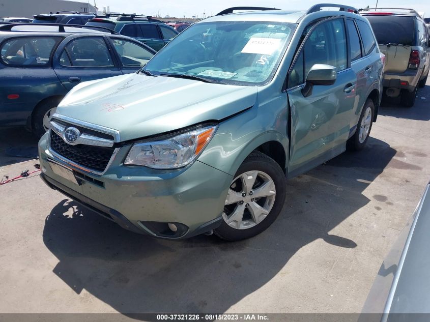 2016 SUBARU FORESTER 2.5I LIMITED - JF2SJAHCXGH441870