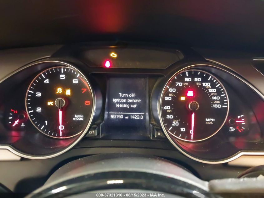 2013 AUDI A5 PREMIUM PLUS - WAURFAFR3DA029958