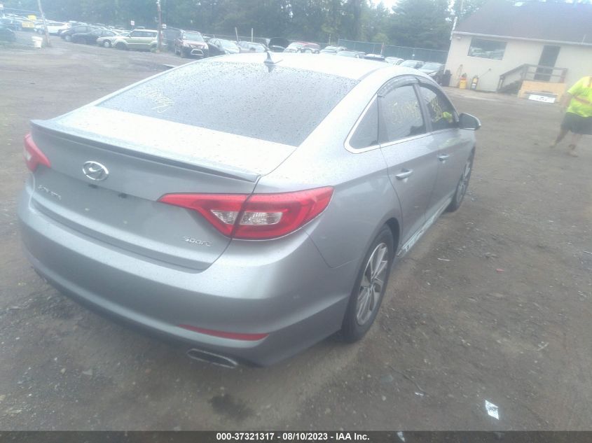 2015 HYUNDAI SONATA 2.4L SPORT - 5NPE34AF8FH087603