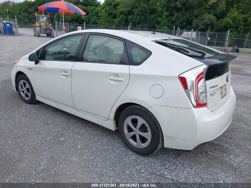 2014 TOYOTA PRIUS FOUR/FIVE/THREE/ONE/TWO - JTDKN3DU7E1766656