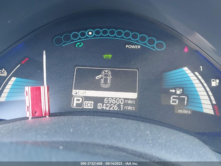 2015 NISSAN LEAF S - 1N4AZ0CP4FC307834