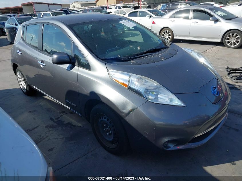 2015 NISSAN LEAF S - 1N4AZ0CP4FC307834