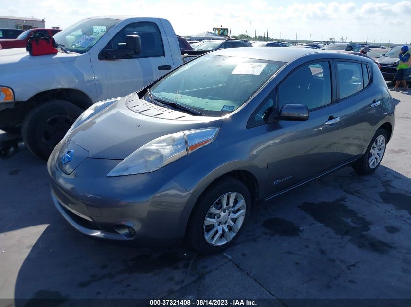 2015 NISSAN LEAF S - 1N4AZ0CP4FC307834