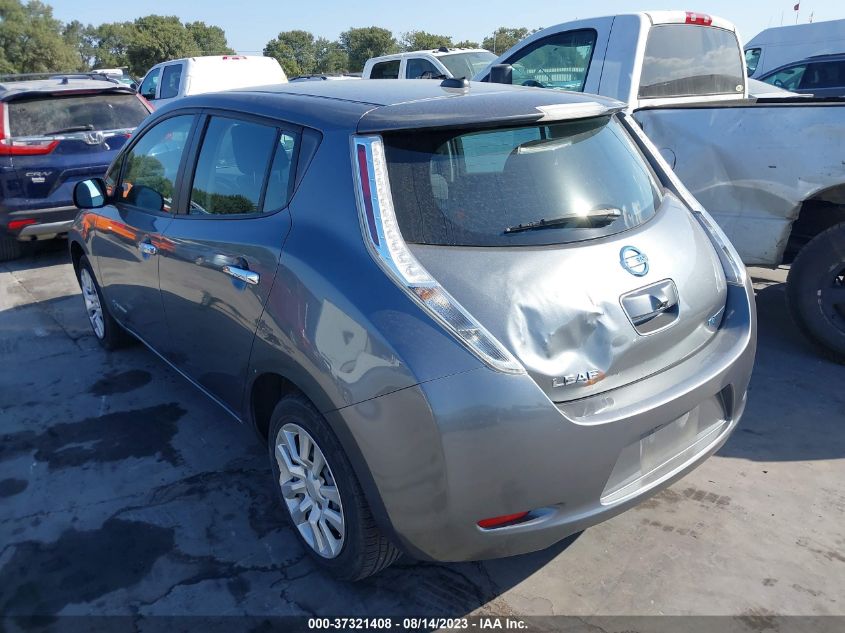 2015 NISSAN LEAF S - 1N4AZ0CP4FC307834