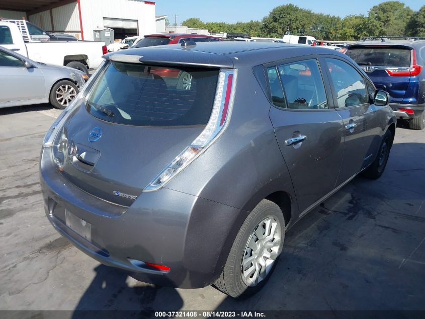 2015 NISSAN LEAF S - 1N4AZ0CP4FC307834