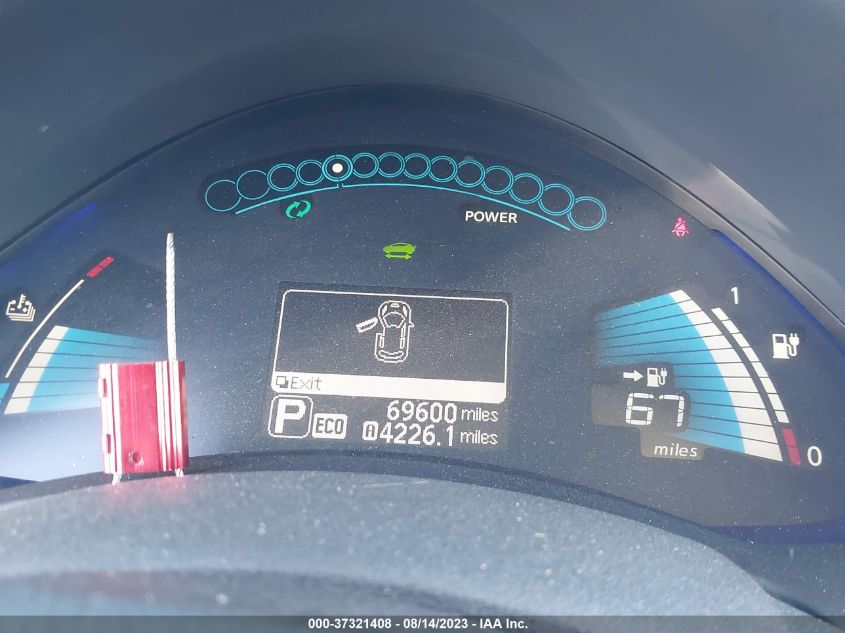 2015 NISSAN LEAF S - 1N4AZ0CP4FC307834