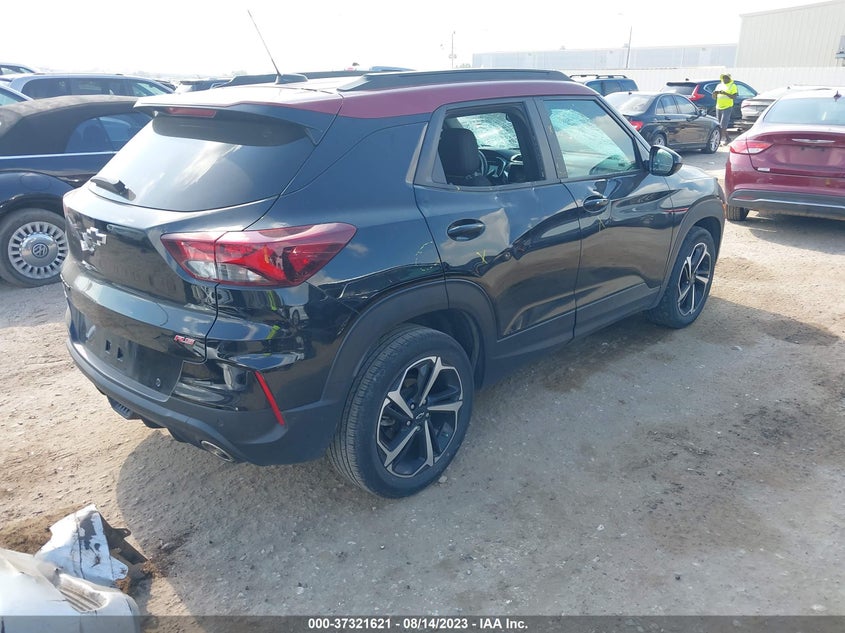 VIN KL79MTSL2MB153474 2021 CHEVROLET TRAILBLAZER RS