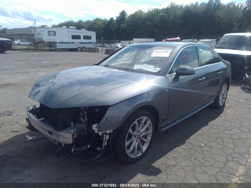 VIN WAUDNAF4XKA107571 2019 AUDI A4 PREMIUM