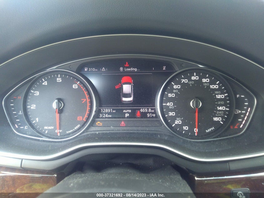 VIN WAUDNAF4XKA107571 2019 AUDI A4 PREMIUM