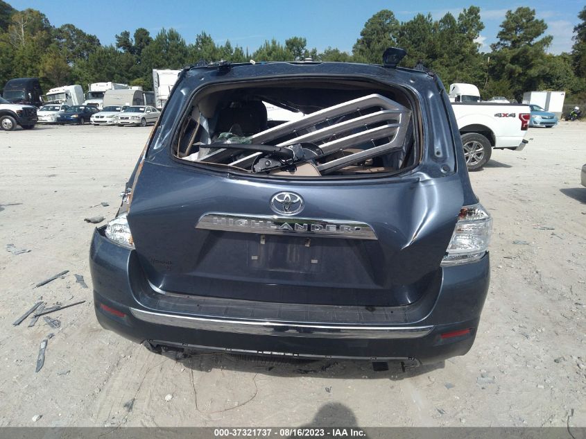 2013 TOYOTA HIGHLANDER LIMITED - 5TDYK3EH6DS108865
