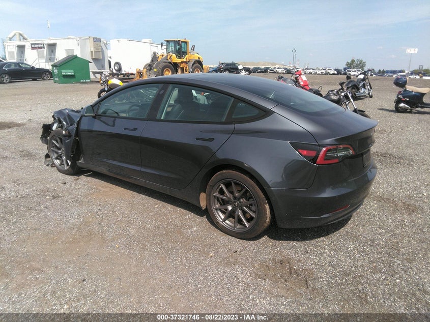 VIN 5YJ3E1EB6NF164036 2022 TESLA MODEL 3 LONG RANGE