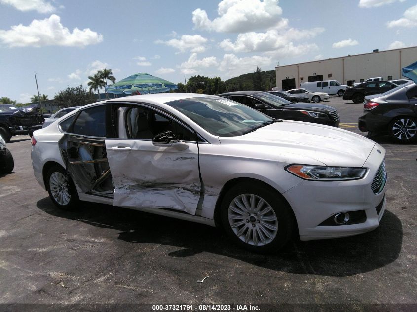 2014 FORD FUSION SE HYBRID - 3FA6P0LU1ER327167