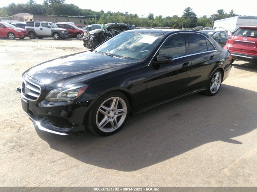 WDDHF8JB9EA851804 2014 MERCEDES-BENZ E-CLASS, photo no. 2