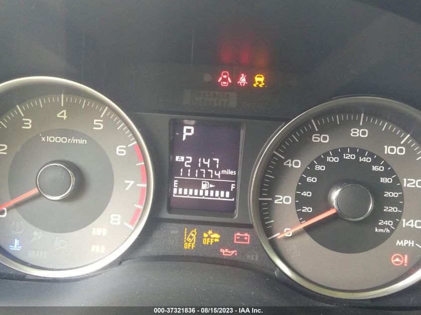 2015 SUBARU FORESTER 2.5I LIMITED - JF2SJARCXFH402225