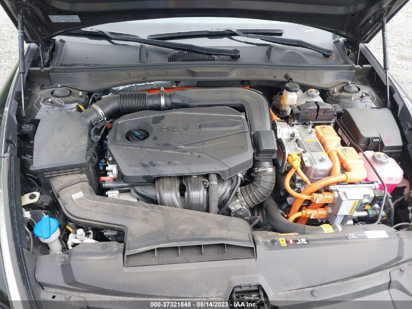 2021 HYUNDAI SONATA HYBRID BLUE - KMHL24JJ7MA029710