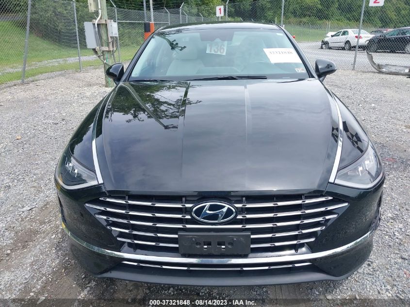 2021 HYUNDAI SONATA HYBRID BLUE - KMHL24JJ7MA029710