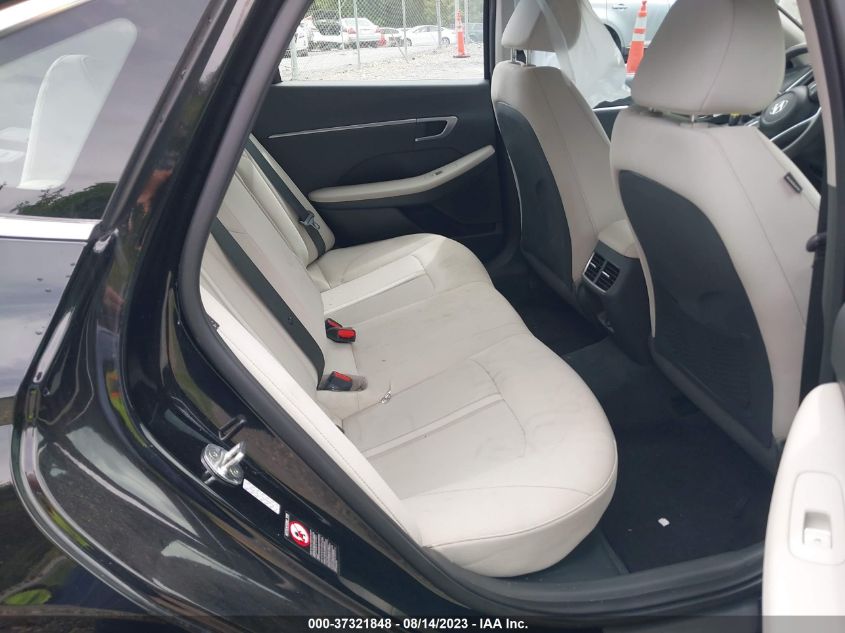 2021 HYUNDAI SONATA HYBRID BLUE - KMHL24JJ7MA029710