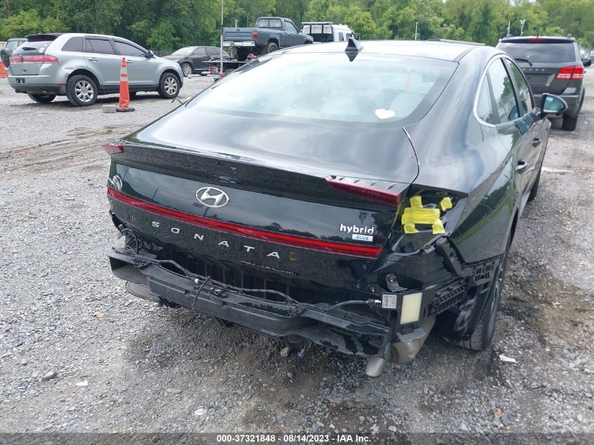 2021 HYUNDAI SONATA HYBRID BLUE - KMHL24JJ7MA029710