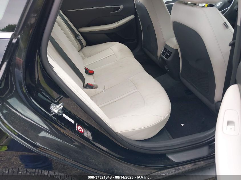 2021 HYUNDAI SONATA HYBRID BLUE - KMHL24JJ7MA029710