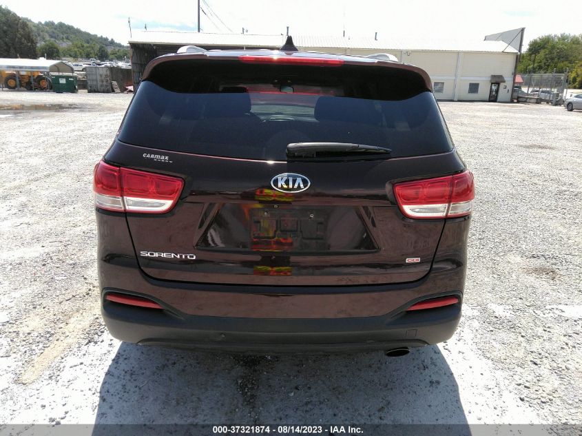 2016 KIA SORENTO LX - 5XYPG4A30GG058446