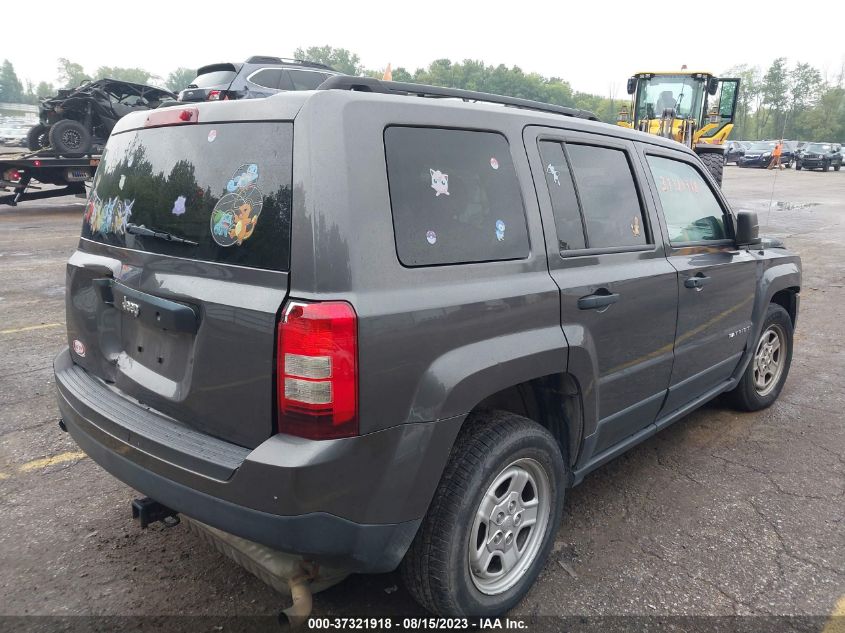 2014 JEEP PATRIOT SPORT - 1C4NJPBB8ED890452