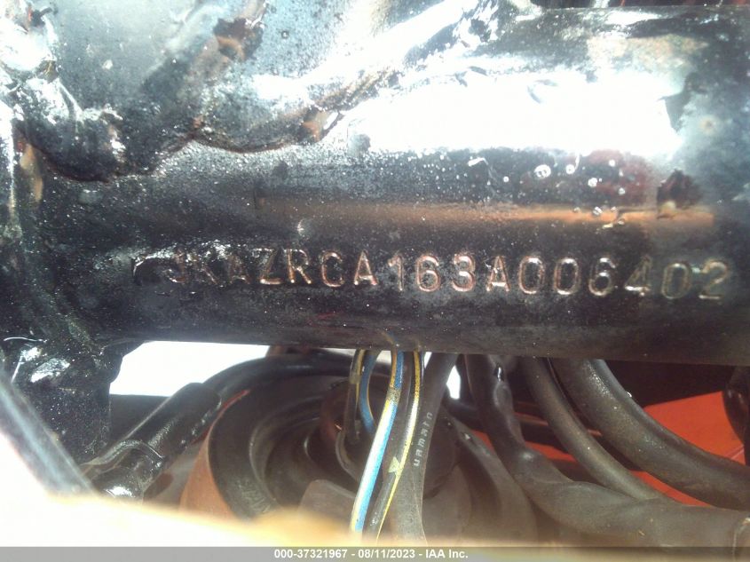 2003 KAWASAKI ZR1000 A1 JKAZRCA163A006402