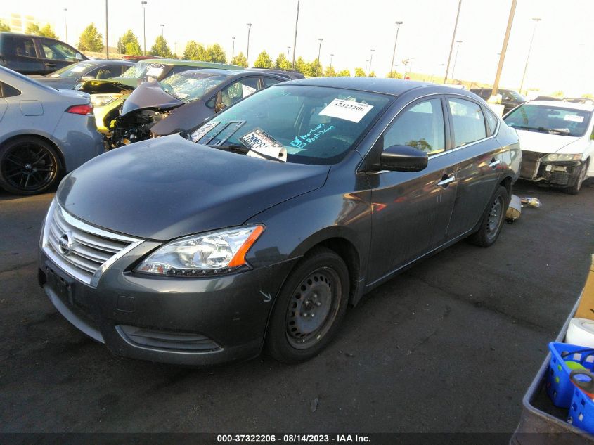 2015 NISSAN SENTRA SV - 3N1AB7AP6FY225477