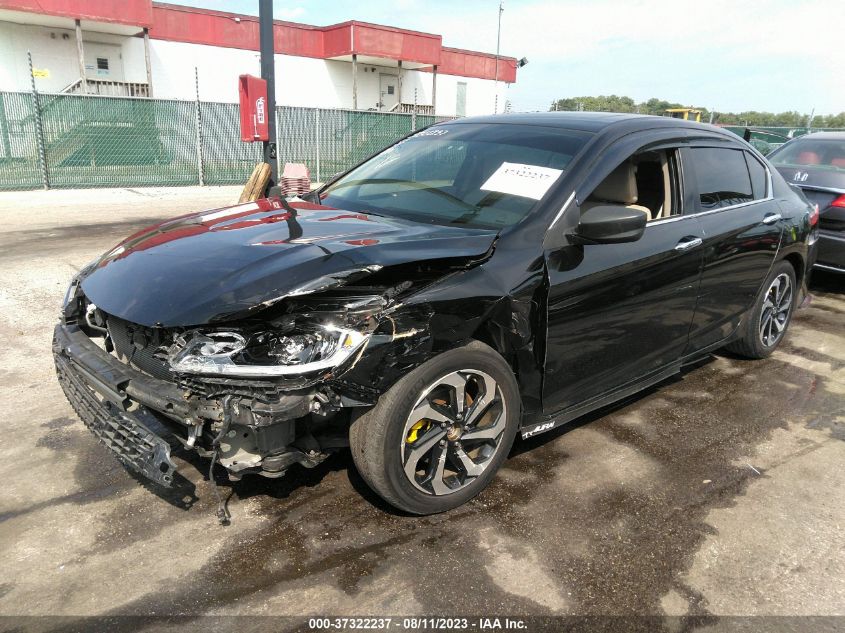 2016 HONDA ACCORD SEDAN EX-L - 1HGCR2F84GA244641