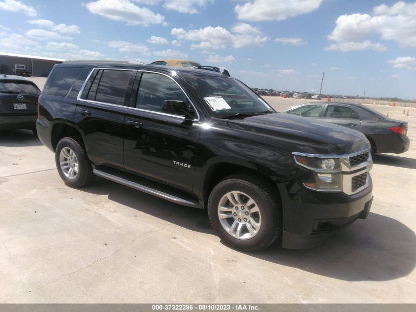 2018 CHEVROLET TAHOE LS - 1GNSCAKC6JR266818