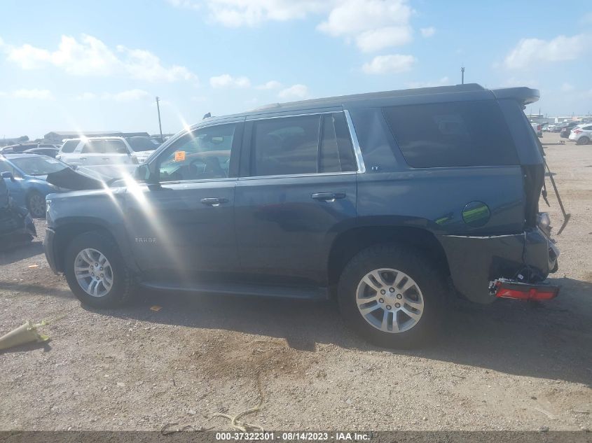 2019 CHEVROLET TAHOE LT - 1GNSCBKC4KR290431