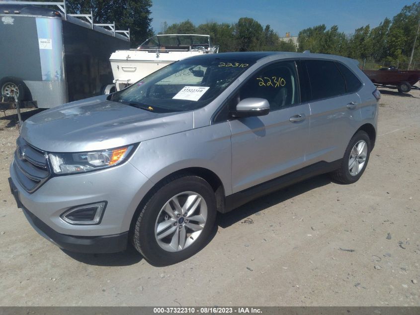 2FMPK4J96JBB63390 2018 FORD EDGE, photo no. 2