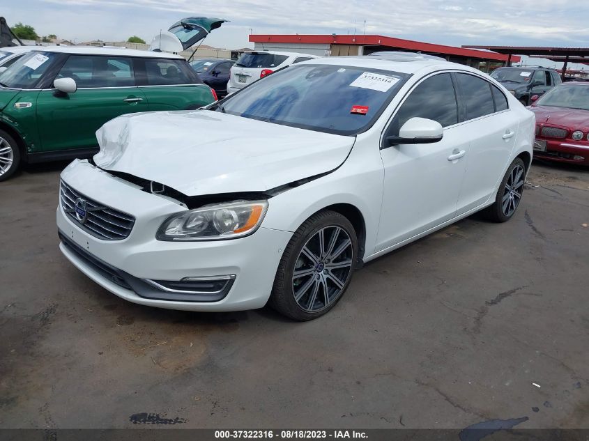 2015 VOLVO S60 T5 DRIVE-E PLATINUM - YV126MFD7F1304769