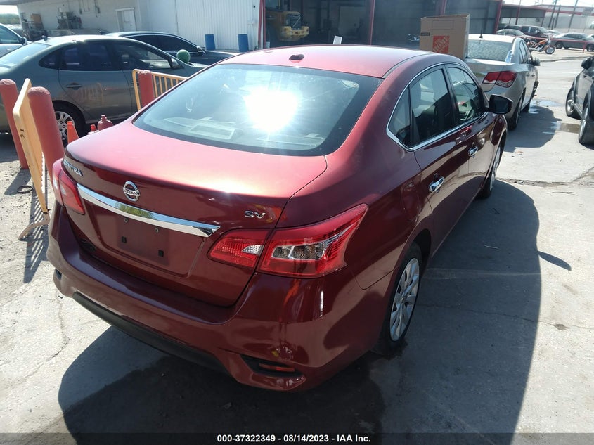 VIN 3N1AB7AP6HY310581 2017 NISSAN SENTRA SV