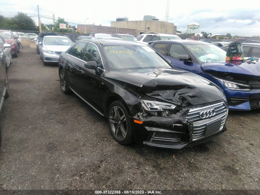 WAUENAF4XHN019027 2017 AUDI A4, photo no. 1