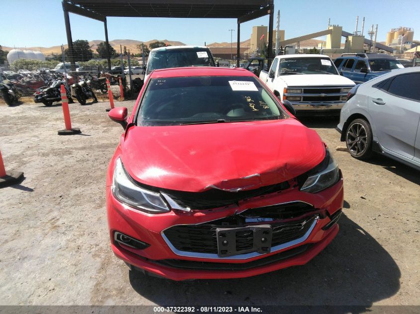2017 CHEVROLET CRUZE LT - 3G1BE6SM2HS602571