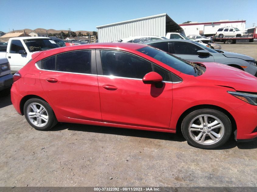 2017 CHEVROLET CRUZE LT - 3G1BE6SM2HS602571