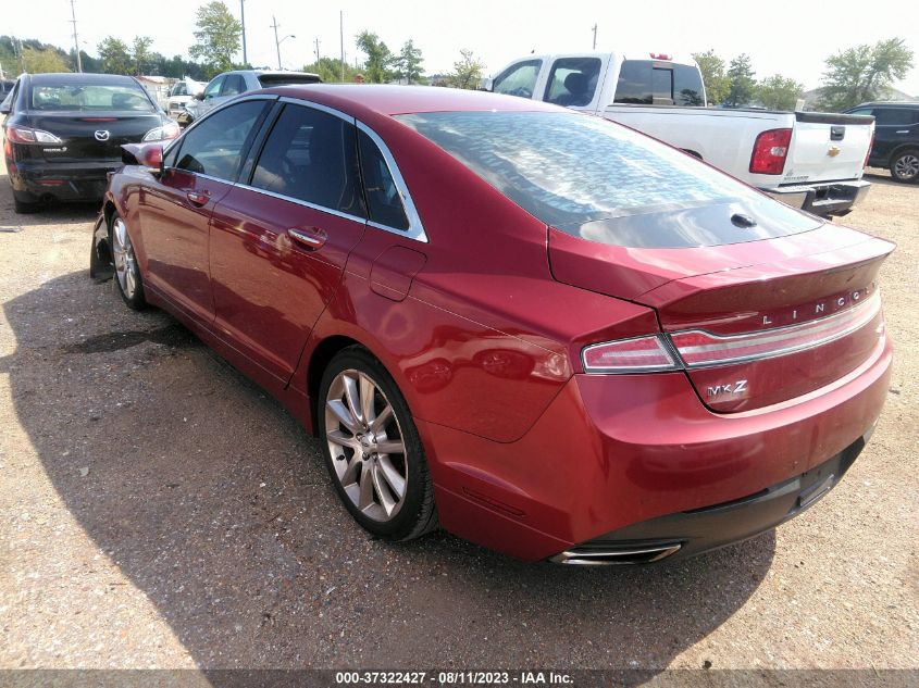 2013 LINCOLN MKZ - 3LN6L2G92DR811222