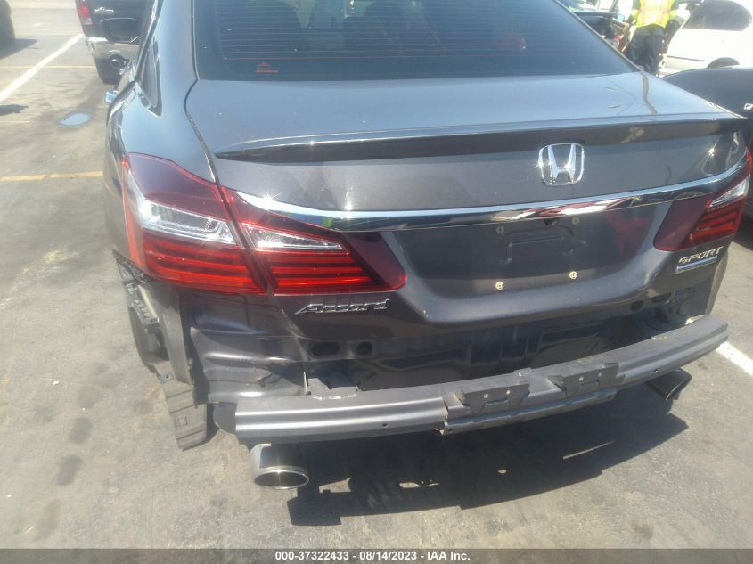 2017 HONDA ACCORD SEDAN SPORT SE - 1HGCR2F12HA084795